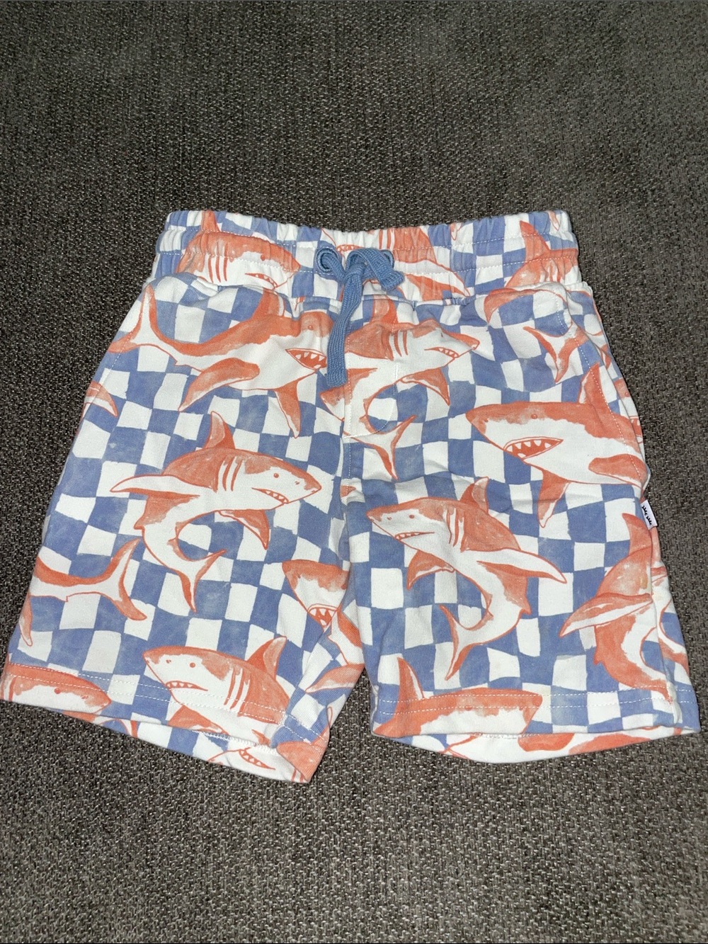 Little Sleepies Shark Drawstring Shorts